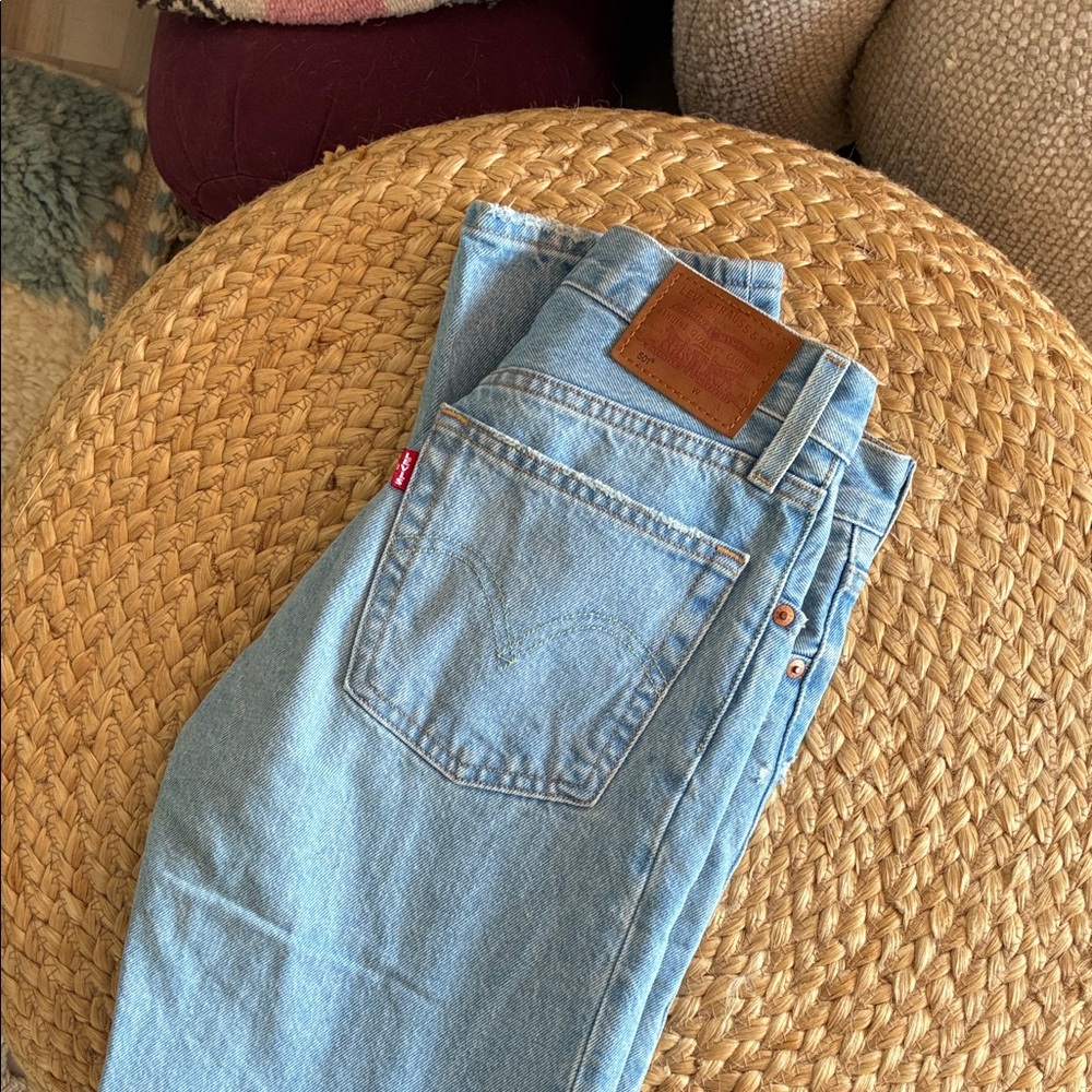 Levi's 501 Rigid Distressed Denim Jeans